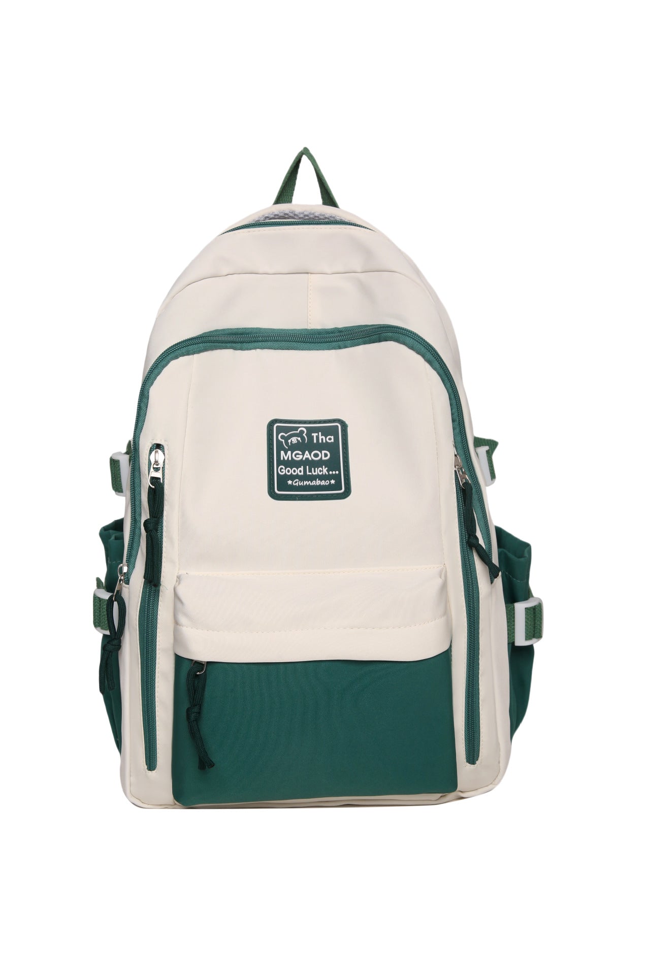 Women's Large Capacity Style Contrast Color Fashion Middle School Students' Schoolbags