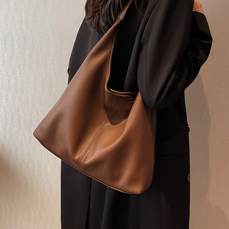 Women's Fashion Underarm Large Capacity Advanced Texture Shoulder Bags