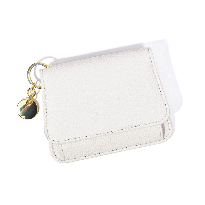 Women's Stylish Korean Short Chic Zipper Ladies Wallets