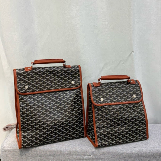 Women's & Men's & Folding Dog Teeth Large Capacity Backpacks
