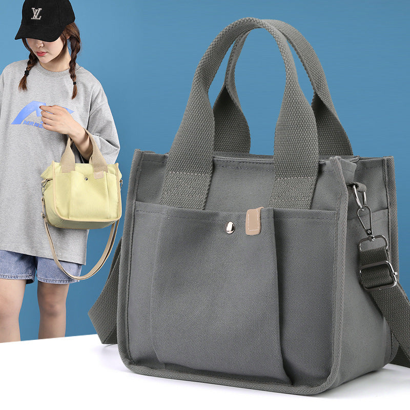 Women's Early Autumn Canvas Simple Versatile Bags