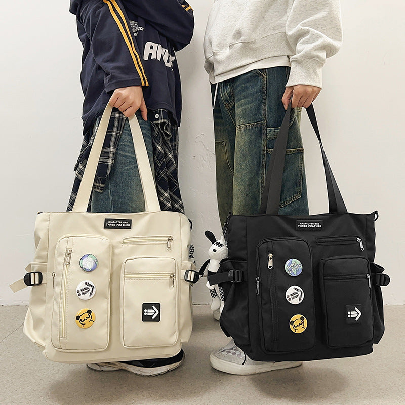 Women's & Men's & Portable Mummy High Tutorial Make-up Men's Messenger Bags