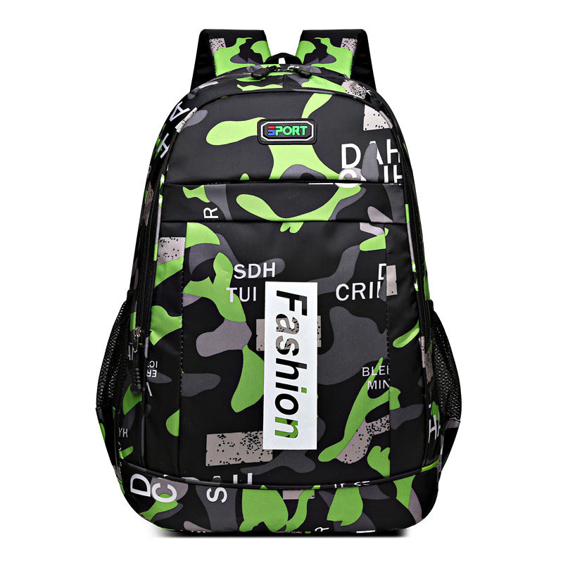 Attractive Large Capacity Oxford Camouflage Leisure Backpacks