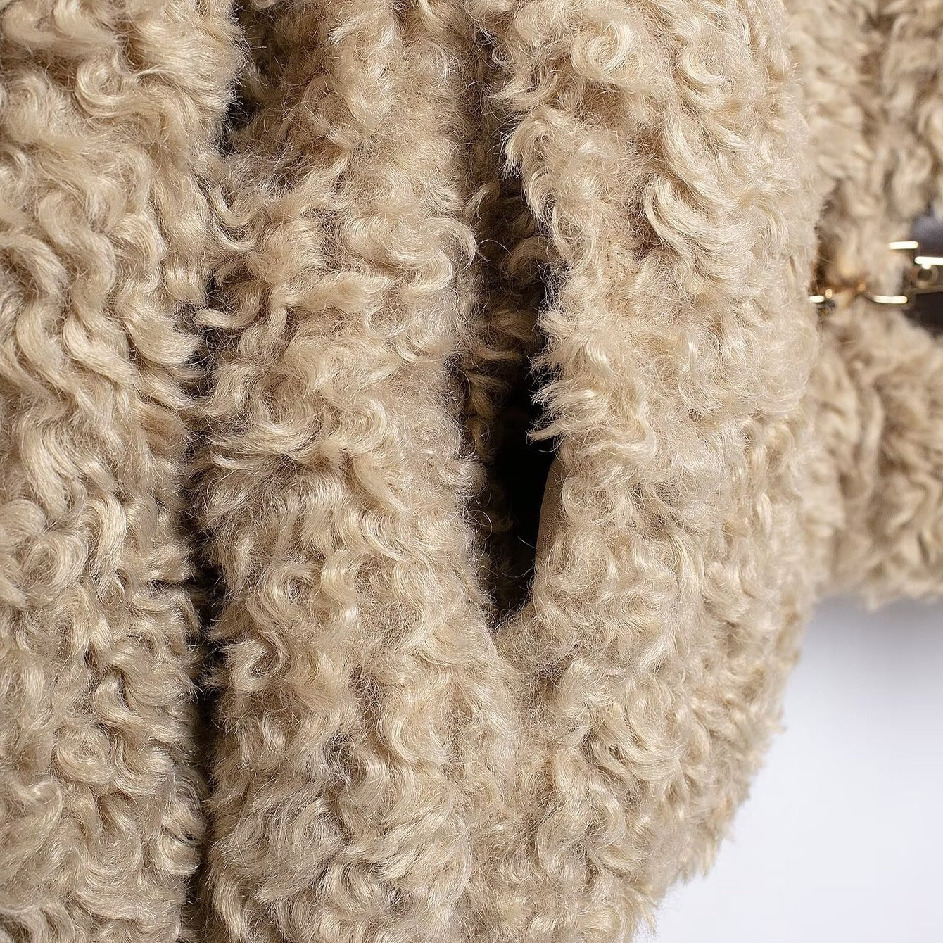 Women's Fashion Casual Polo Collar String Clip Jackets