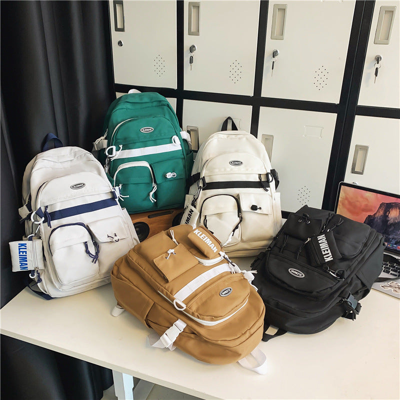 Large Capacity Leisure Couple Trendy Fashion Backpacks