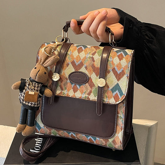 Women's Elegant Niche Western Style Fashion Handbags