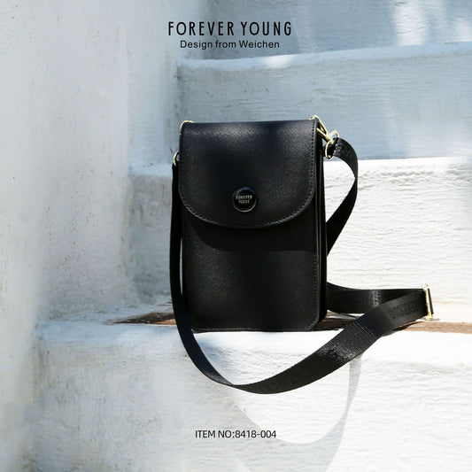 Fashion Cross Pattern Single Commuter Vertical Phone Bags