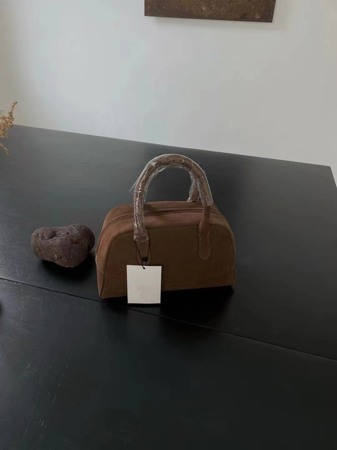 Women's Korean Style Niche Boston Leather Fashion Handbags