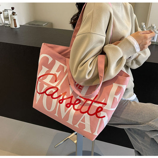 Korean Style Large Capacity Totes Niche Shoulder Bags