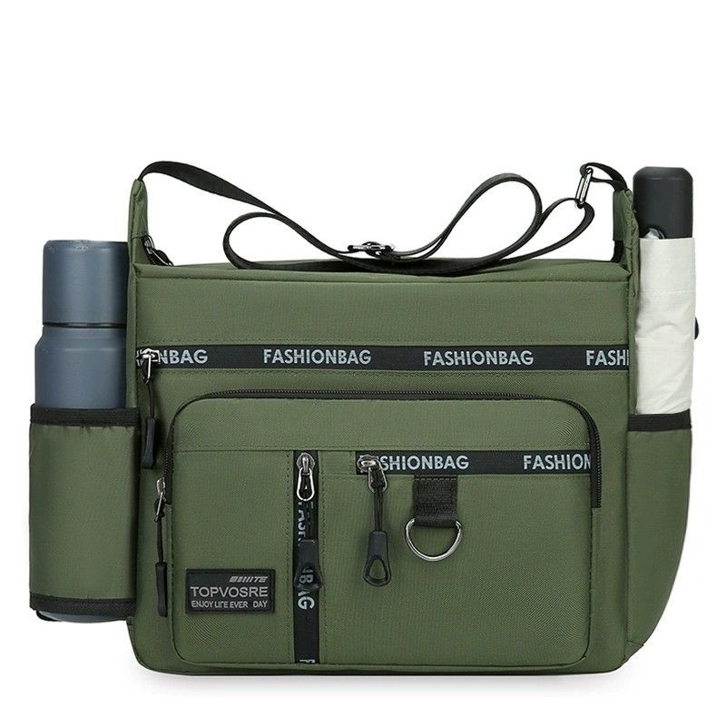 Men's Large Capacity Lightweight Oxford Cloth Versatile Men's Messenger Bags