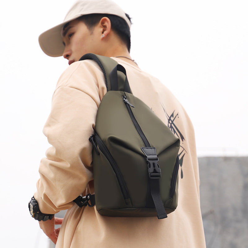 Men's Stylish Korean Simple Running Personal Men's Chest Bags