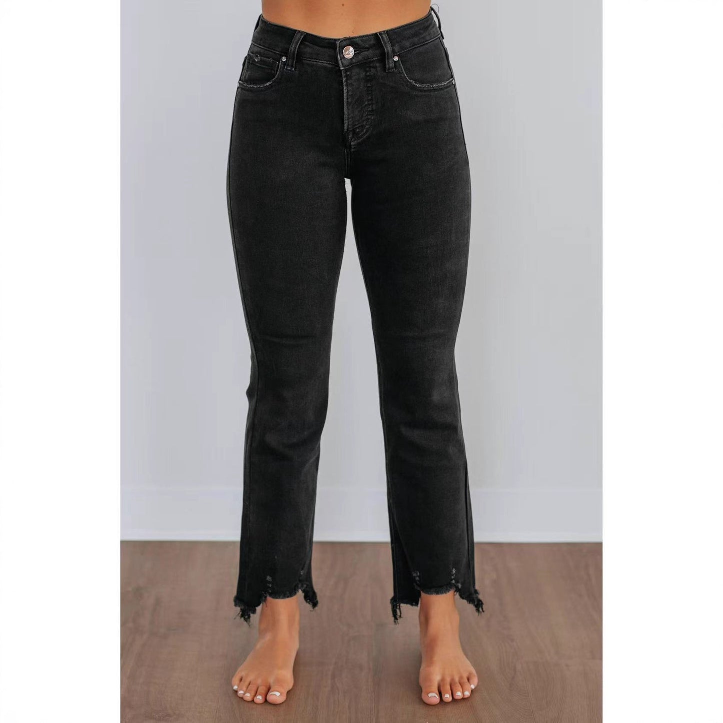 Denim High Waist Comfort Slim Fit Women's Jeans