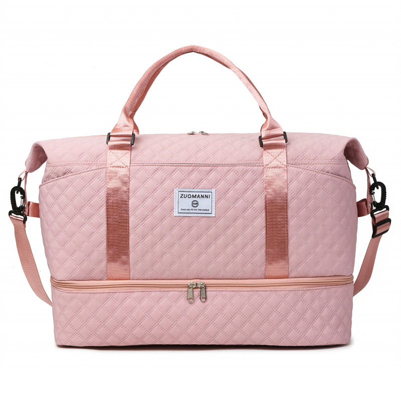 Capacity Texture Commuter Short Trip Dry Travel Bags
