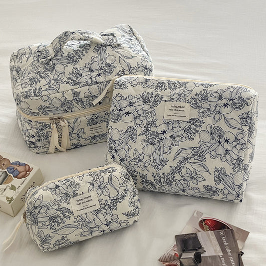 Tea Break Jungle Series Portable Compact Cosmetic Bags