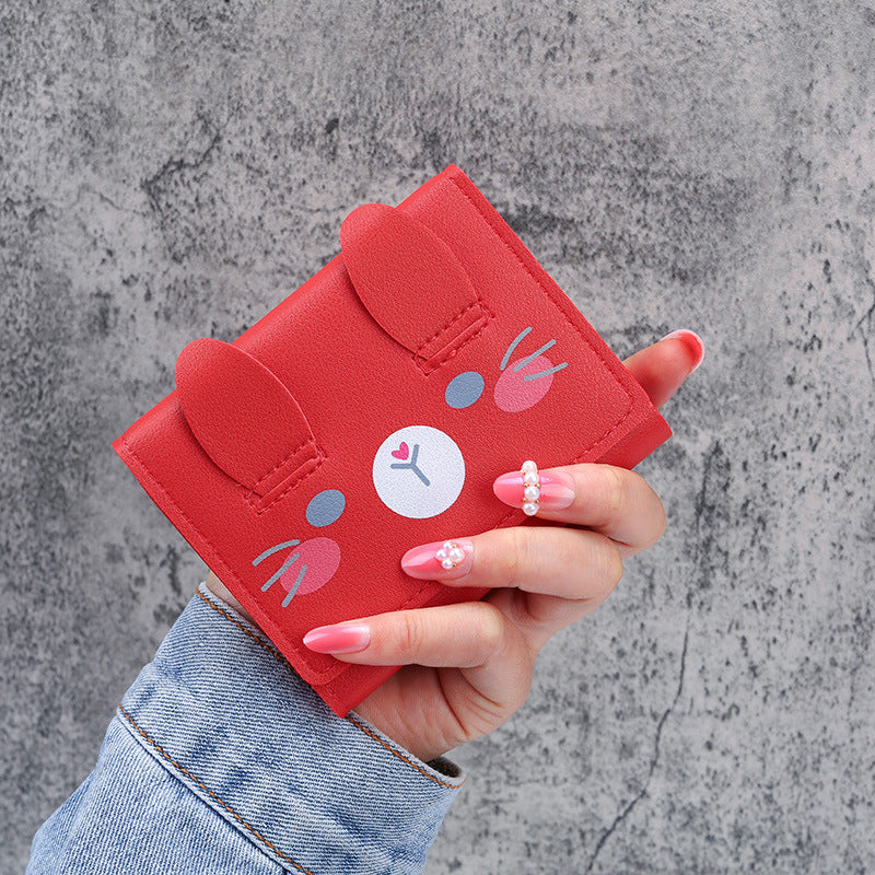 Women's Korean Short Creative Fashion Simple Ladies Wallets