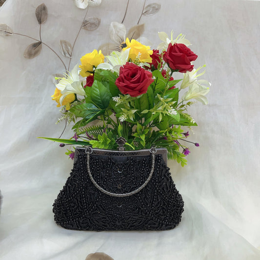 Women's Classic National Fashion Handmade Beaded Banquet Evening Bags