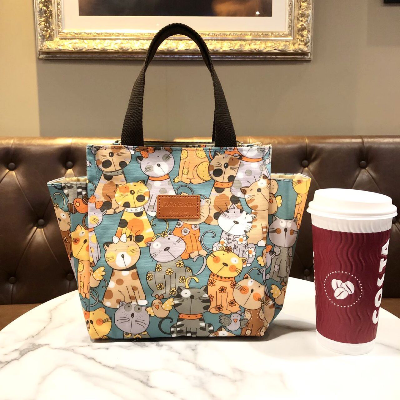 Korean Style Portable Versatile Fashion Cartoon Handbags