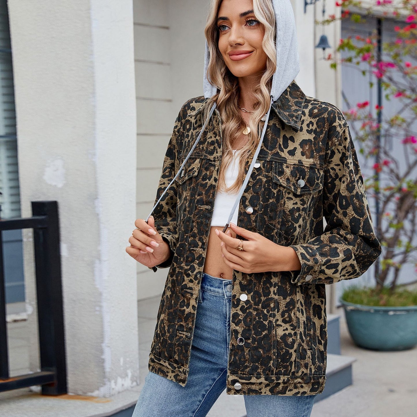 Women's Classic Retro Loose Denim For Jackets