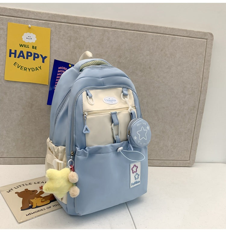 Korean College Style Girlish Cute Color Backpacks