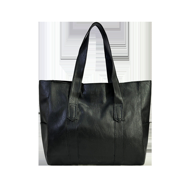 Women's Fashionable Korean Simple Large Capacity Totes Shoulder Bags