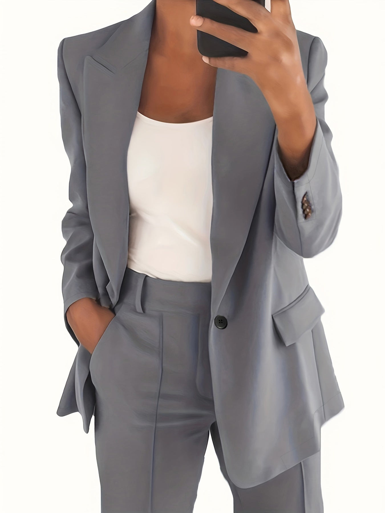 Cool Classic Women's Lapel Fashion Graceful Small Suit
