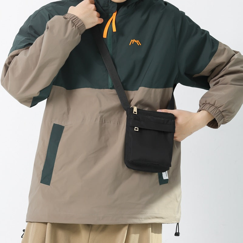 Women's & Men's & Mobile Fashion Korean Style Nylon Lightweight Summer Men's Messenger Bags