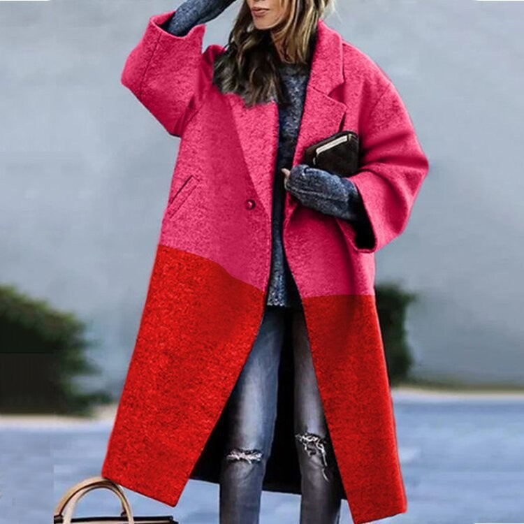 Women's Autumn Long Sleeve Printed Turn-down Collar Clothing