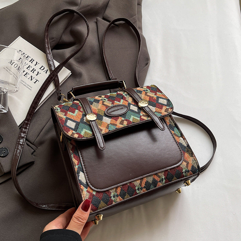 Women's Elegant Niche Western Style Fashion Handbags