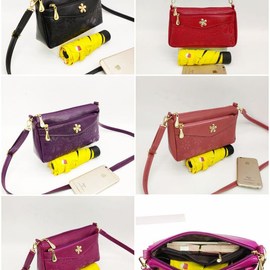 Women's Mom Trendy Fashionable Embossed Large Capacity Shoulder Bags
