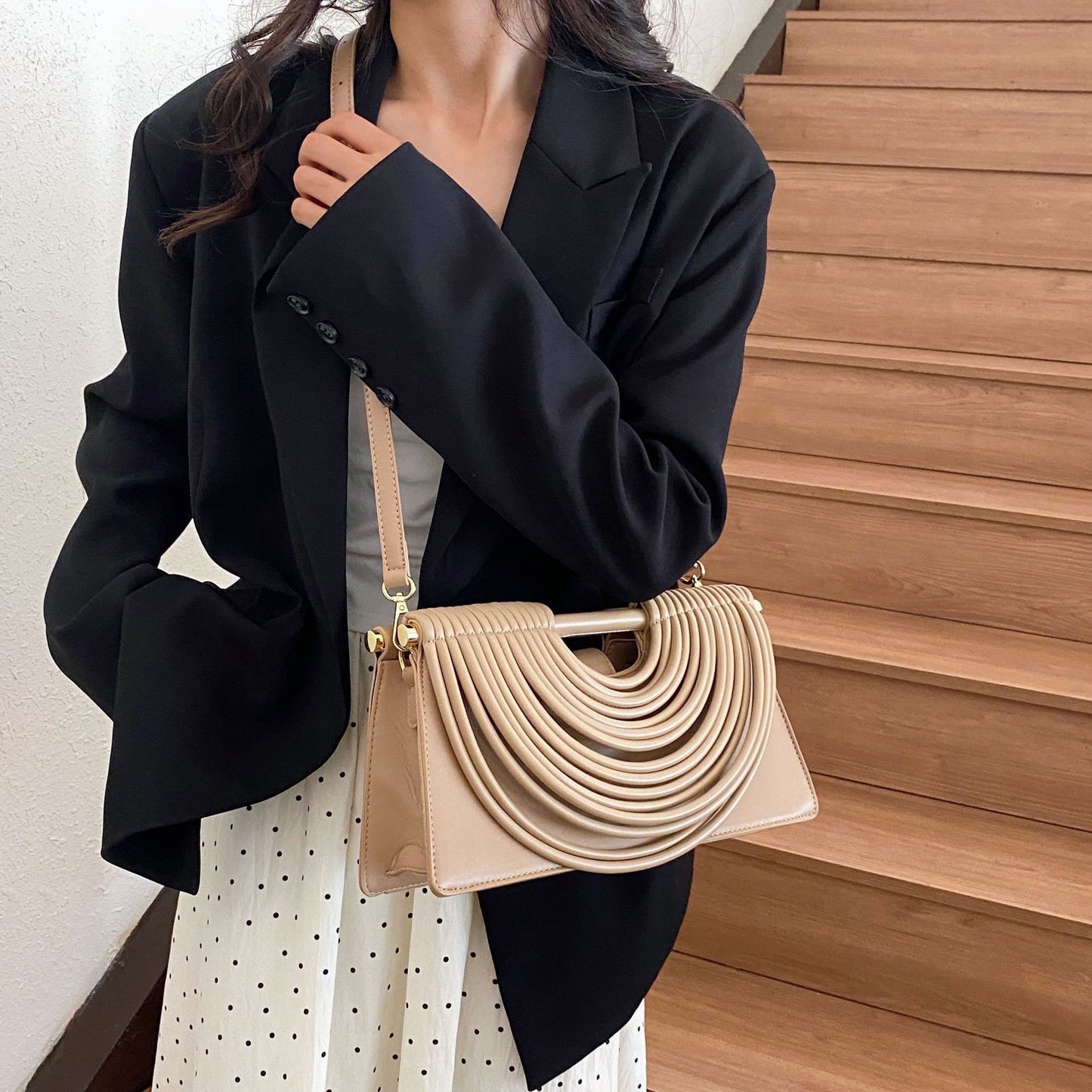 Women's Woven Clutch Fashion Personality Trend High-grade Crossbody Bags