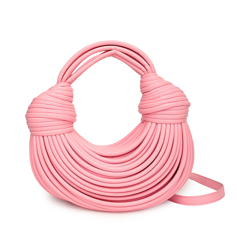 Women's Creative Noodles Niche Hand-woven Bread Underarm Arm Bags