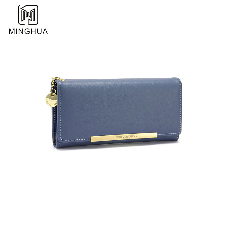 Women's Long Summer High Sense Solid Color Ladies Wallets