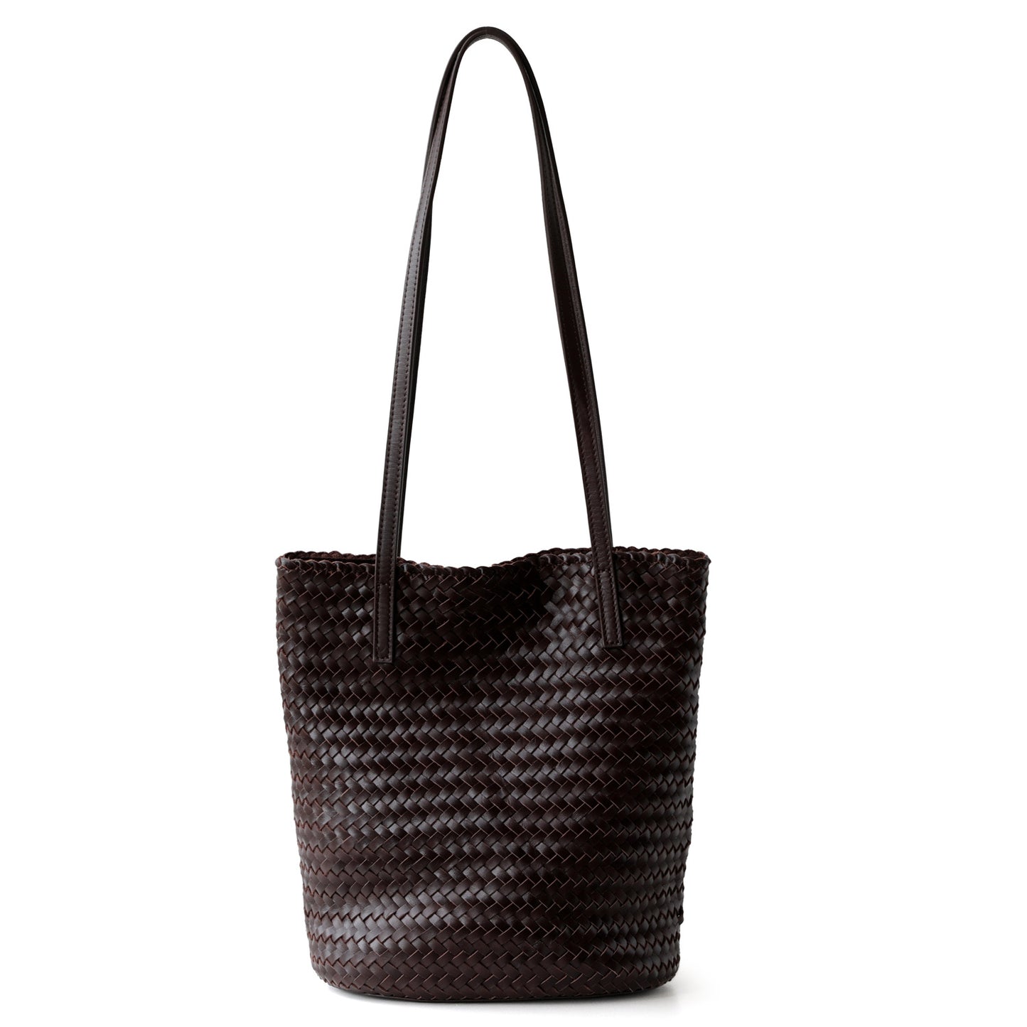 Layer Vegetable Tanning Leather Hand-woven Underarm Armpit Bags