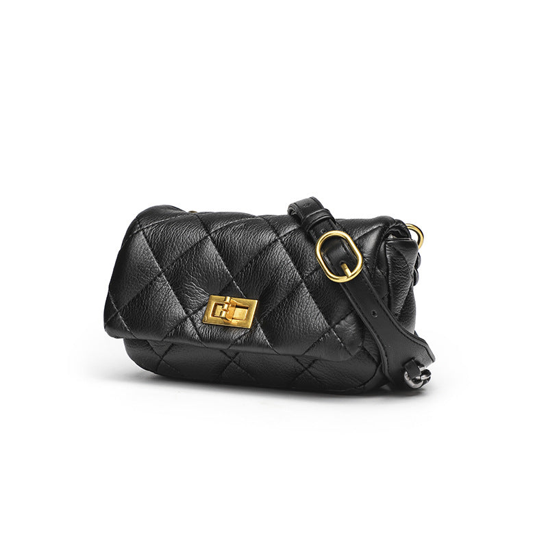 Women's Diamond Embroidery Thread Chain Textured Popular Crossbody Bags