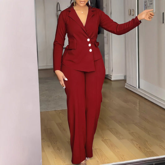 Commuter Wear Female Slimming Slim Fit Suits