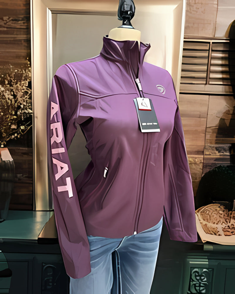 Women's Trends Slim Denim Stand-up Collar High-grade Jackets