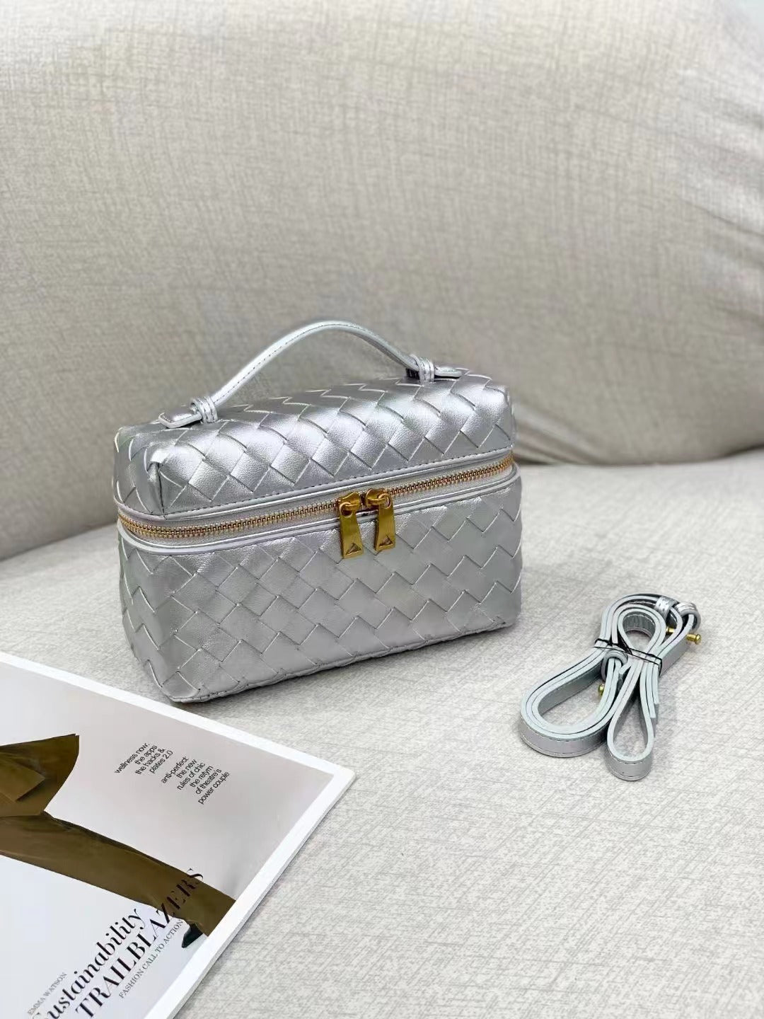 Casual Box Rhombus Chain Western Fashion Handbags