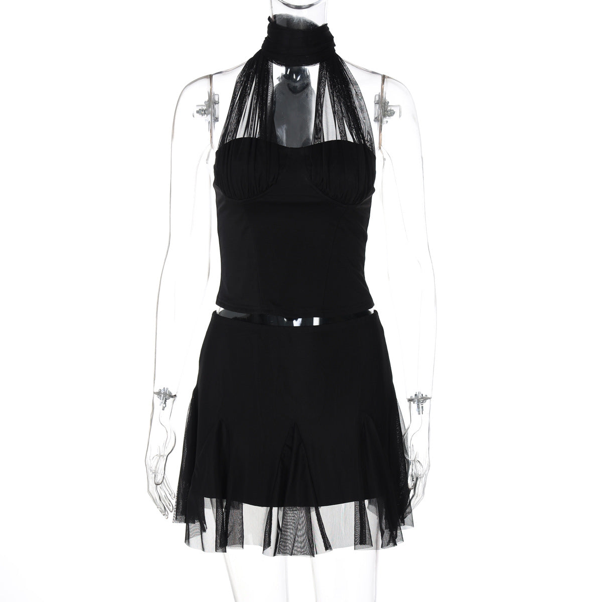 Women's Summer Halter Small Tank Ultra Two-piece Suits