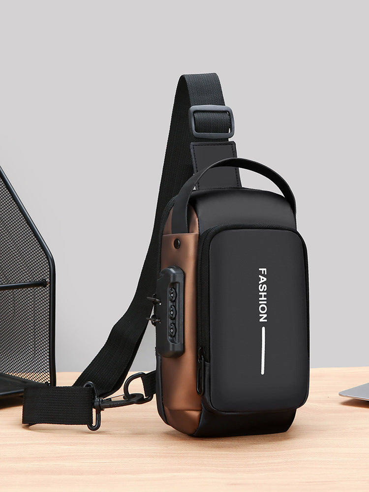 Men's Trendy Graceful Motorcycle Storage Waterproof Men's Chest Bags