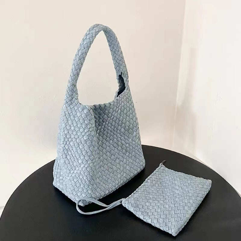 Woven Large Capacity Totes One Underarm Bags