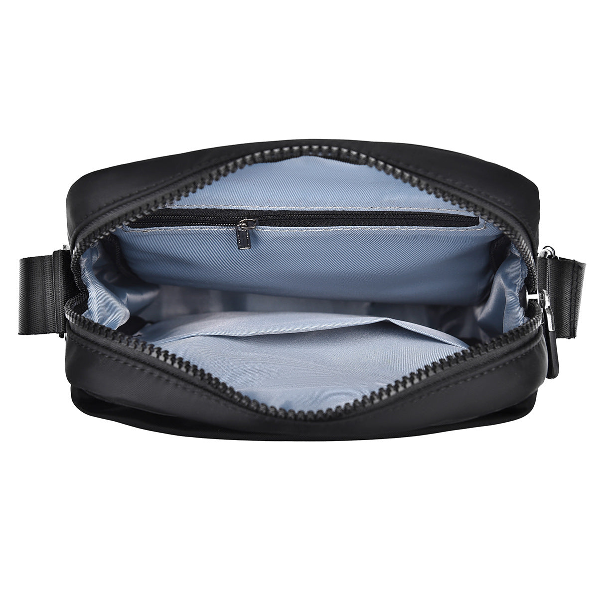 Men's Solid Color Large Capacity Commuter Storage Men's Shoulder Bags