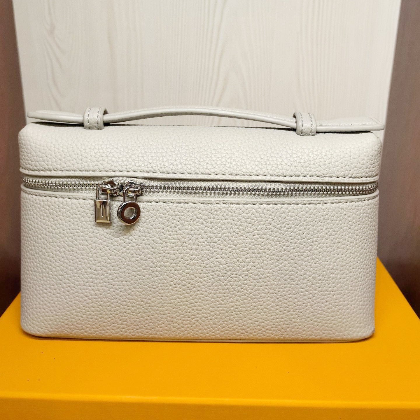 Lunch Box Female Original Label Lychee Pattern Small Square Bags