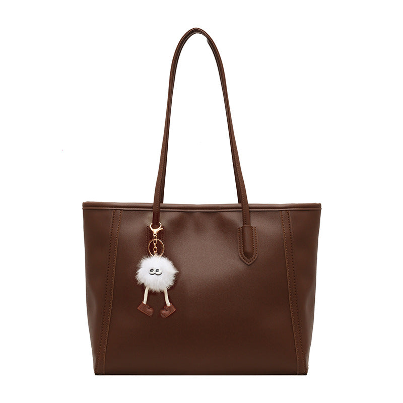 Women's High-grade Retro Simple Commuter Large Capacity Tote Bags