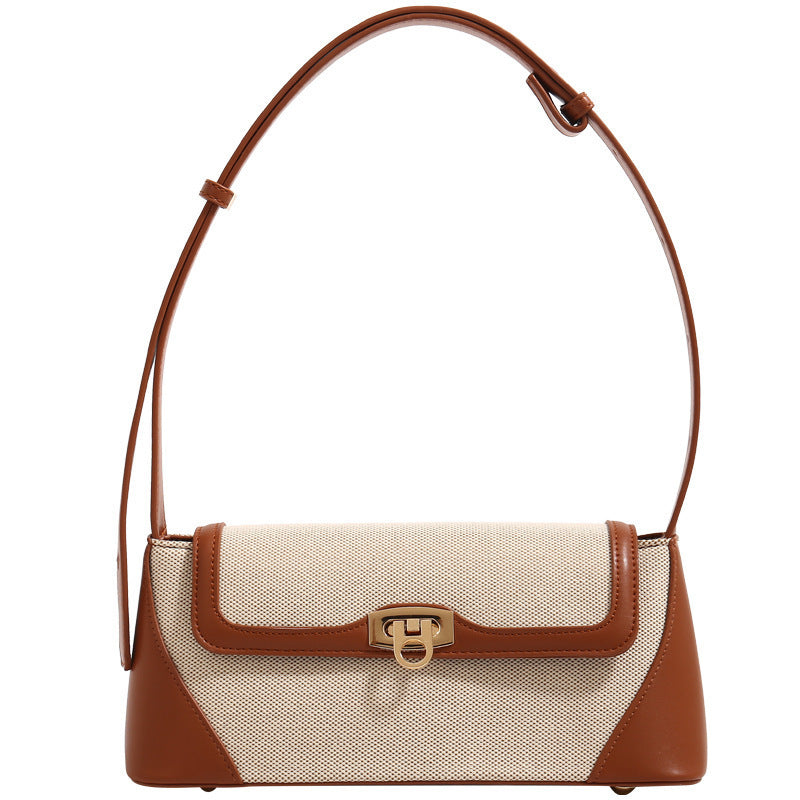 Women's Summer Retro Light Luxury Minority French Shoulder Bags