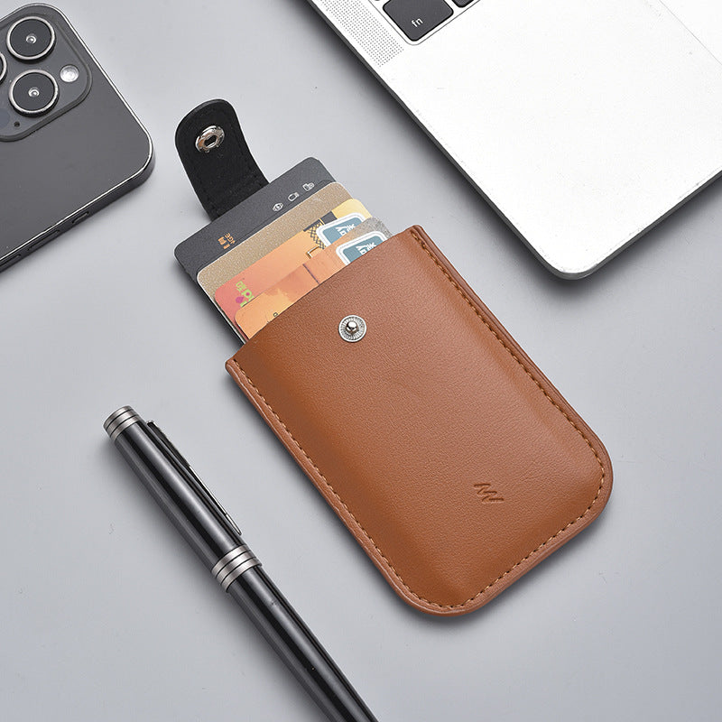 Pull-out Multiple Slots Certificate Large Capacity Card Holder