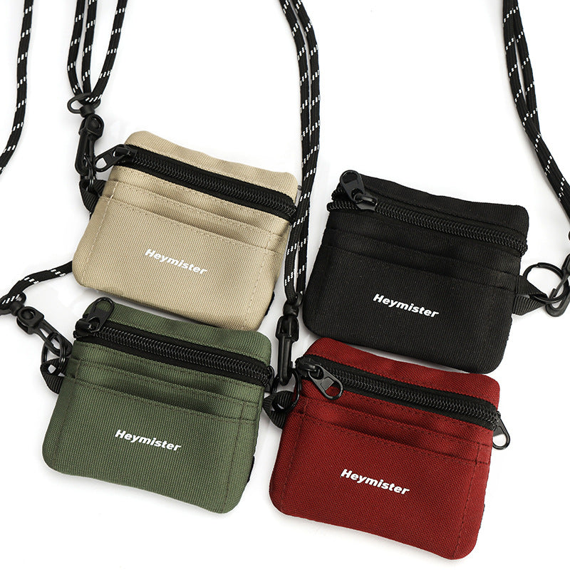 Women's & Men's & Swiping Document Oxford Cloth Thin Card Holder