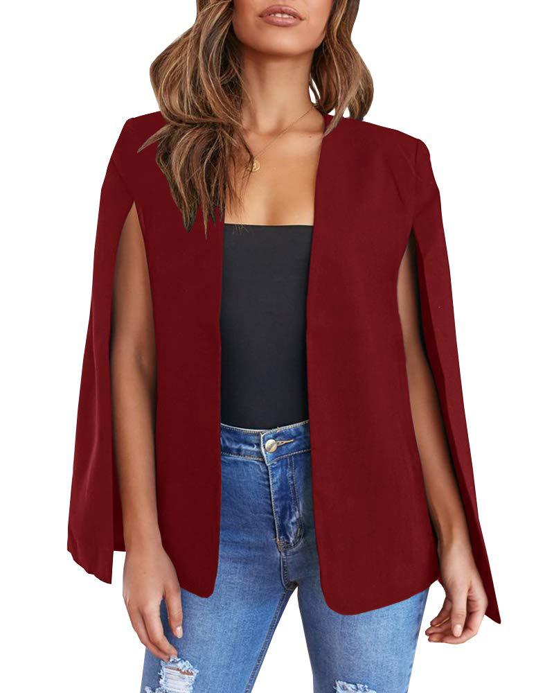 Beautiful Glamorous Creative Women's Inverness Cloak Small Suit