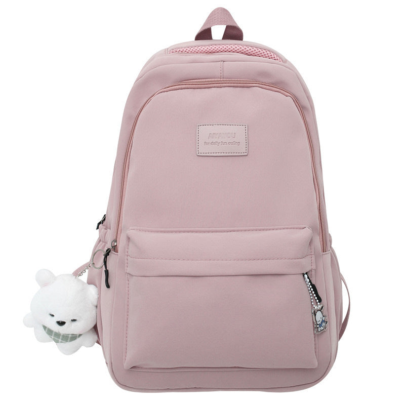 Female Junior High College Large Capacity Middle School Students' Schoolbags