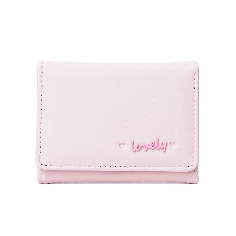 Women's Simple Retro Short Exquisite Cute Ladies Wallets