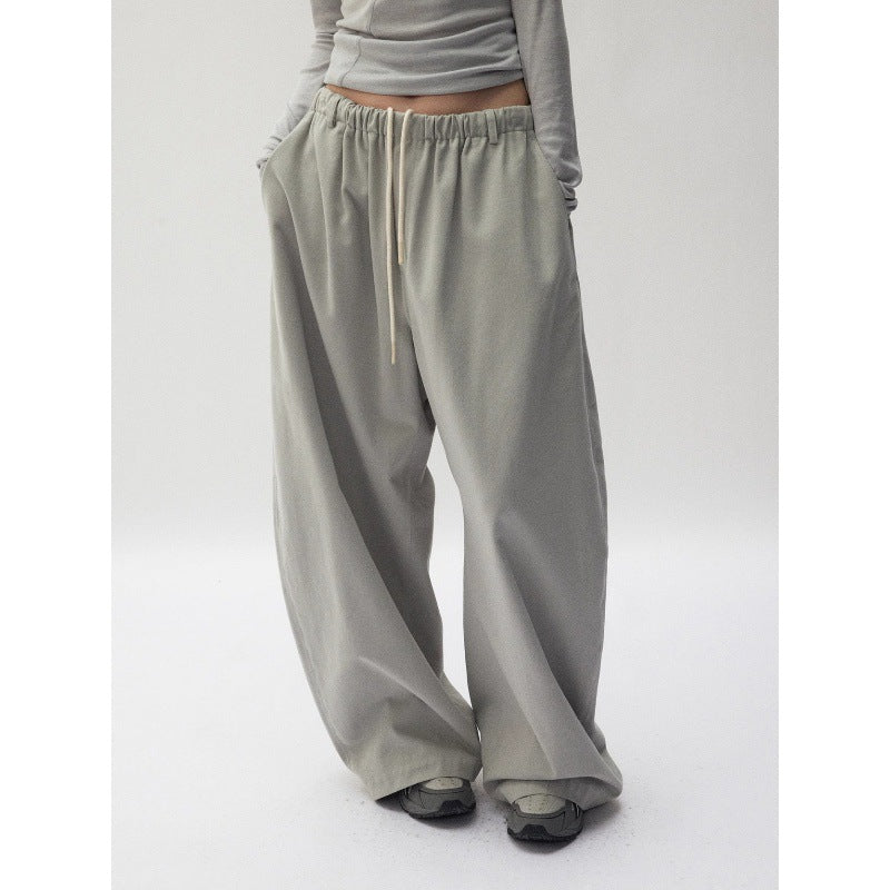 Tapered Loose Slimming Wide Leg Casual Pants